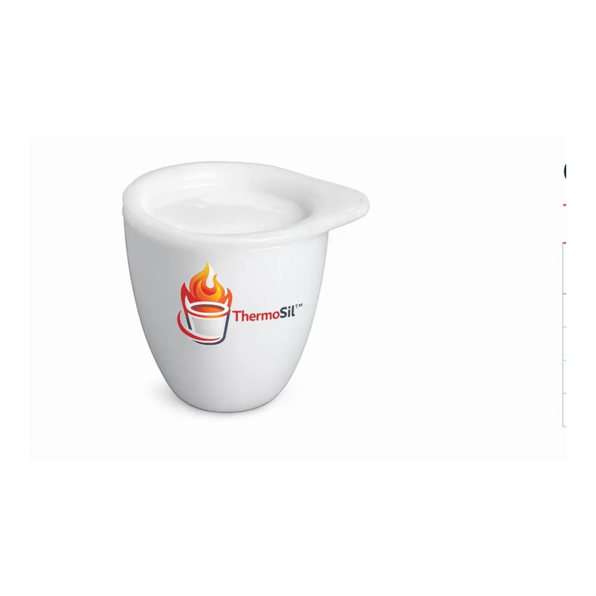 ThermoSil™ Crucible Fused Silica - Tall Form - CRUSL, CRUSL-SERIES