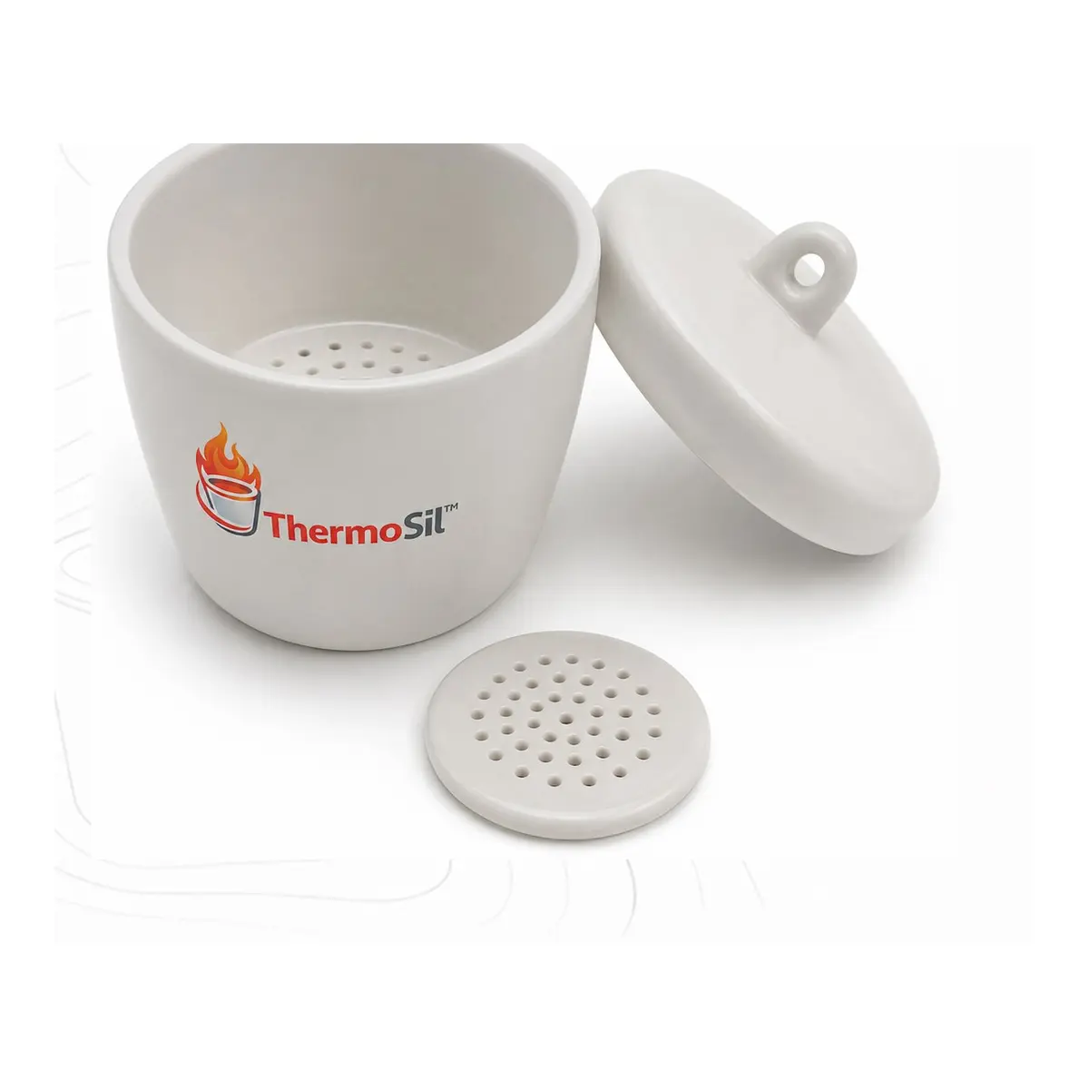ThermoSil™ Crucible Gooch - Fused Silica Tranlucent, CRUGOOCHC-SERIES